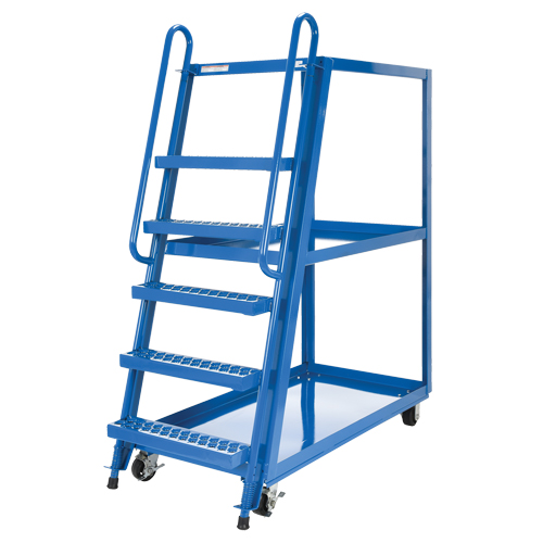 Chariot &agrave; cueillette, Acier, 27-7/8" la x 56-1/8" p, 3 tablettes, Capacit&eacute; 1000 lb Absolute Business Supply