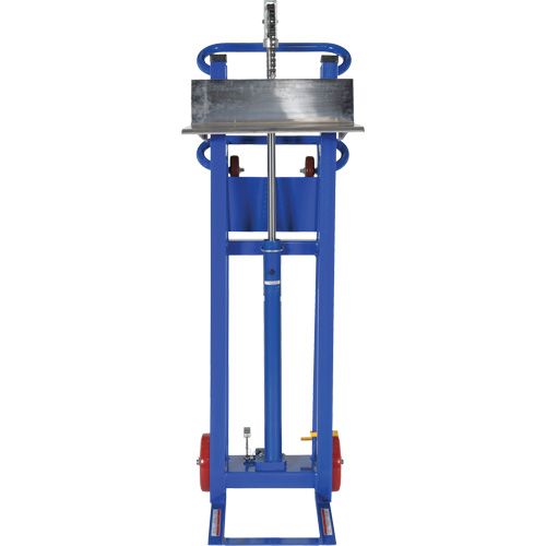 Hydra Lift Platform Stacker, Foot Pump Operated, 750 lbs. Capacity, 52" Max Lift Absolute Business Supply