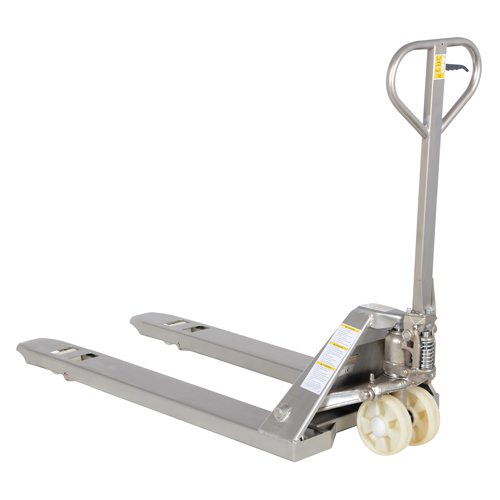 Transpalette, Acier inoxydable, 48" lo x 27" la, Capacit&eacute; 5500 lb Absolute Business Supply