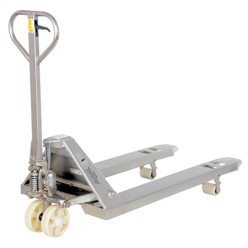Transpalette, Acier inoxydable, 48" lo x 27" la, Capacit&eacute; 5500 lb Absolute Business Supply