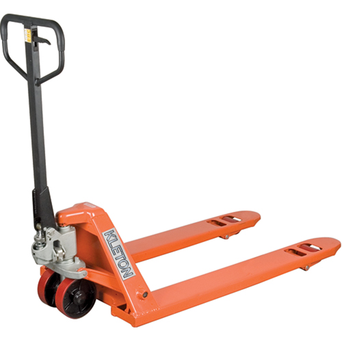 Heavy-Duty Manual Pallet Truck, Steel, 48" L x 27" W, 5500 lbs. Capacity Absolute Business Supply