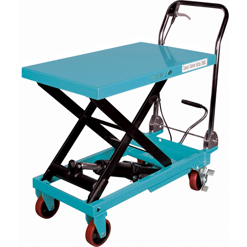 Table &eacute;l&eacute;vatrice robuste &agrave; ciseaux hydraulique, 32" lo x 19-3/4" la, Acier, Capacit&eacute; 660 lb Absolute Business Supply