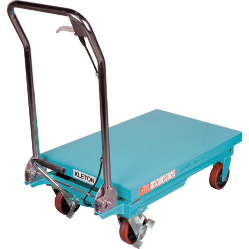 Table &eacute;l&eacute;vatrice robuste &agrave; ciseaux hydraulique, 32" lo x 19-3/4" la, Acier, Capacit&eacute; 660 lb Absolute Business Supply