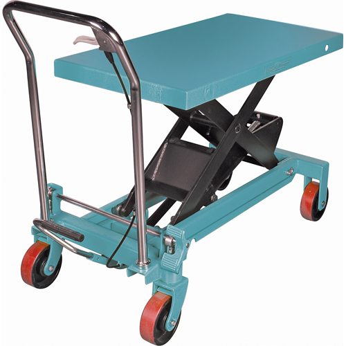 Table &eacute;l&eacute;vatrice robuste &agrave; ciseaux hydraulique, 39-3/8" lo x 20-1/8" la, Acier, Capacit&eacute; 1650 lb Absolute Business Supply