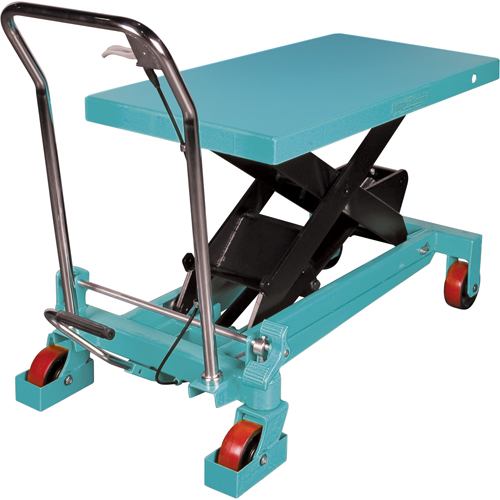 Table &eacute;l&eacute;vatrice robuste &agrave; ciseaux hydraulique, 40" lo x 20-1/8" la, Acier, Capacit&eacute; 2200 lb Absolute Business Supply