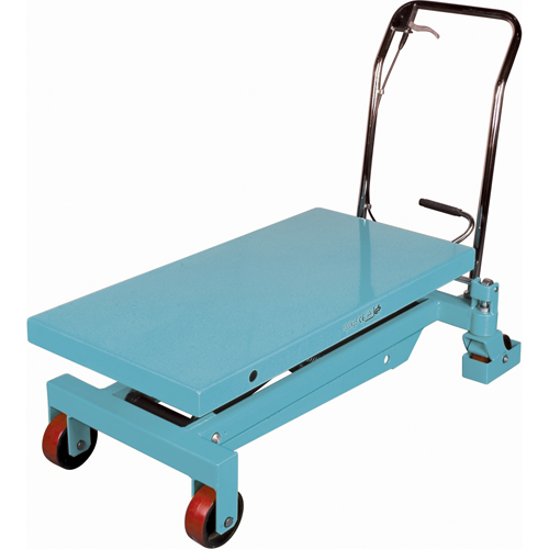Table &eacute;l&eacute;vatrice robuste &agrave; ciseaux hydraulique, 40" lo x 20-1/8" la, Acier, Capacit&eacute; 2200 lb Absolute Business Supply