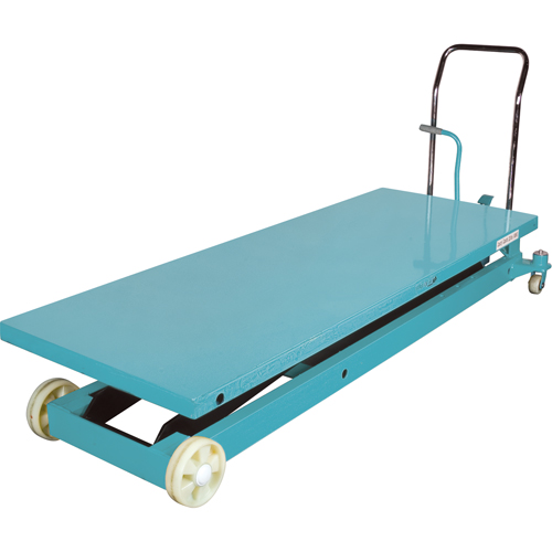 Table &eacute;l&eacute;vatrice robuste &agrave; ciseaux hydraulique, 80-1/8" lo x 29-1/2" la, Acier, Capacit&eacute; 2200 lb Absolute Business Supply