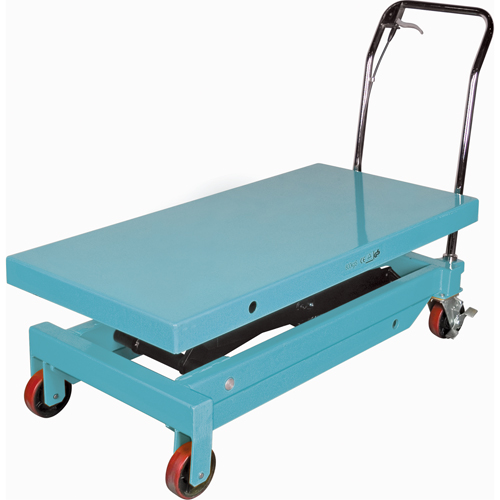 Table &eacute;l&eacute;vatrice robuste &agrave; ciseaux hydraulique, 48" lo x 24" la, Acier, Capacit&eacute; 1545 lb Absolute Business Supply