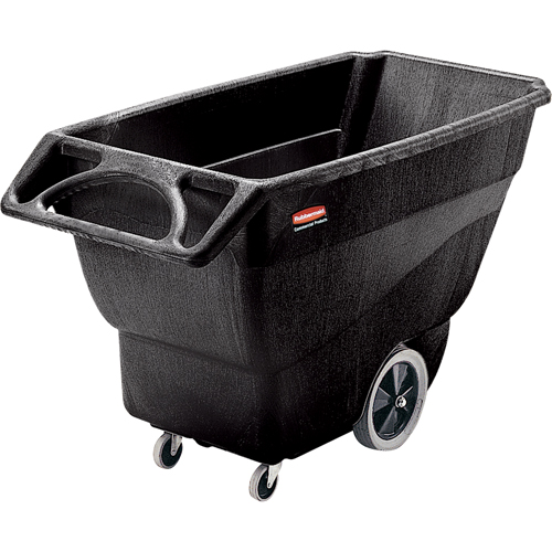 Chariot basculeur en acier, Mousse structur&eacute;e, 1/2 vg³, Capacit&eacute; de charge de 450 lb Absolute Business Supply