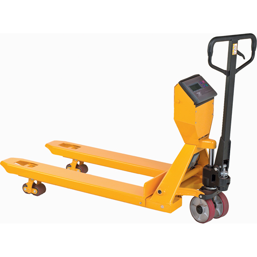 Transpalettes &agrave; Balance Num&eacute;rique, 47,5" lo x 22" la, Capacit&eacute; de 5000 lb Absolute Business Supply
