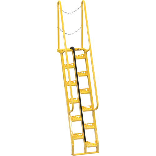 ESCALIER SEMELLE ALTERN40LOX84H 68 DEGRES Absolute Business Supply