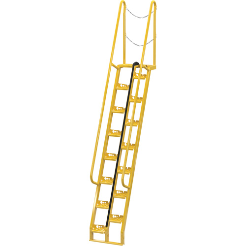 ESCALIER SEMELLE ALTERN50LOX108H 68 DEGRES Absolute Business Supply