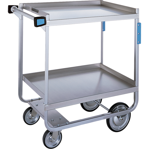 Chariots robustes &agrave; ch&acirc;ssis en U, 2 Tiers, 19-3/8" la x 34-1/2" h x 32-5/8" p, Capacit&eacute; 700 lb Absolute Business Supply