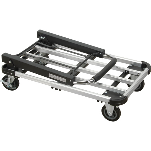 Chariots &agrave; plateforme pliants, Aluminium, 300 lb, 28" lo x 16" la, Hauteur 32" Absolute Business Supply