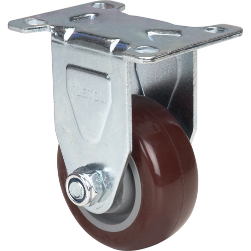 Roulette, Fixe, 3" (76 mm), Polyur&eacute;thane, 230 lb (104 kg) Absolute Business Supply