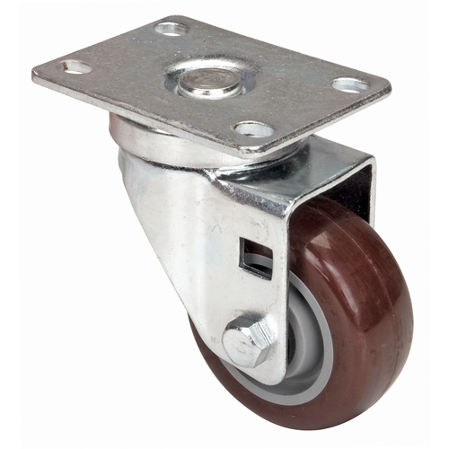 Caster, Swivel, 3" (76 mm), Polyurethane, 230 lbs. (104 kg.) Absolute Business Supply