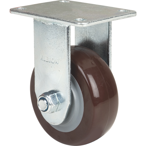 Roulette, Fixe, 4" (101,6 mm), Polyur&eacute;thane, 440 lb (199,58 kg) Absolute Business Supply
