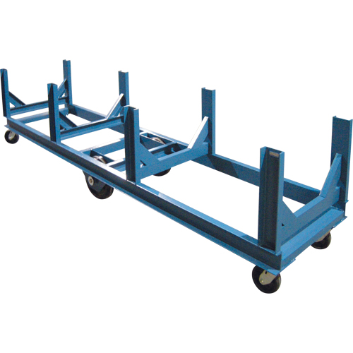 Bar Cradle Truck, 120" L x 28" W x 29" H, 5000 lbs. Capacity, Phenolic Wheels Absolute Business Supply