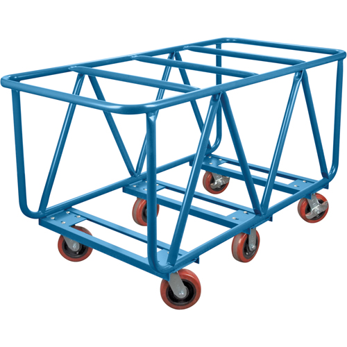 Chariot &agrave; plateforme pour mat&eacute;riaux de construction, 60" x 30" x 33", Capacit&eacute; 2500 lb Absolute Business Supply