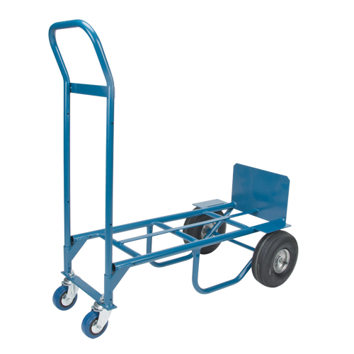 Convertible Deluxe Hand Truck, Steel, 800 lbs. Capacity Absolute Business Supply