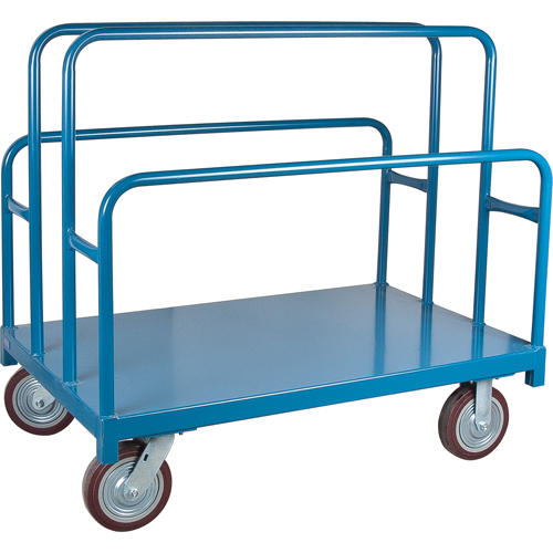 Chariots porte-panneaux robuste, 48" x 30" x 45", Capacit&eacute; 2500 lb Absolute Business Supply