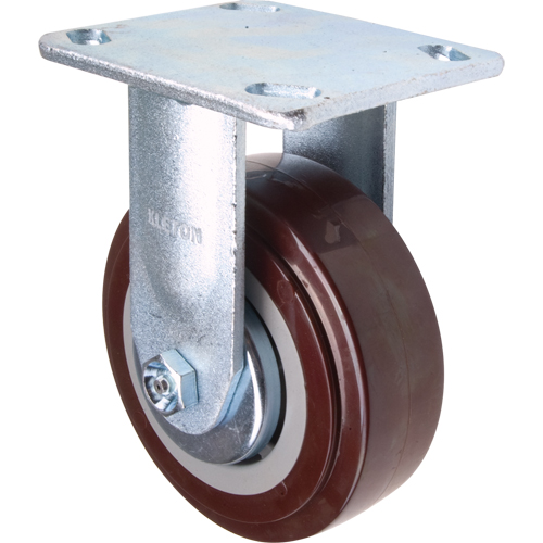 Roulette, Fixe, 5" (127 mm), Polyur&eacute;thane, 650 lb (294 kg) Absolute Business Supply