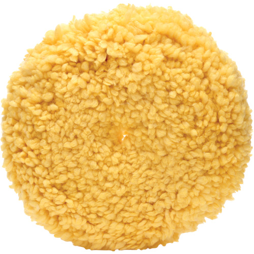 Hookit Polishing Pad, 9" Dia., Wool Blend Absolute Business Supply