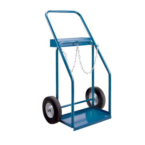 Chariots pour bouteilles de gaz, Roues Semi-pneumatique, Base de , 1000 lb Absolute Business Supply