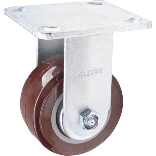 Caster, Rigid, 4" (101.6 mm), Polyurethane, 550 lbs. (249.5 kg.) Absolute Business Supply