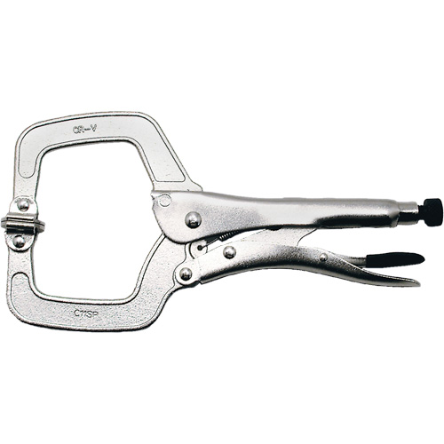 Pince en C &agrave; verrouillage ultra-robuste avec patin pivotant, Capacit&eacute; de 11" (279 mm) Absolute Business Supply