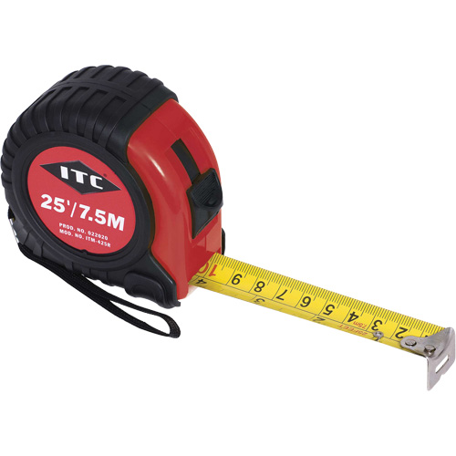 ITM-425R Tape Measure, 1" x 25' Absolute Business Supply