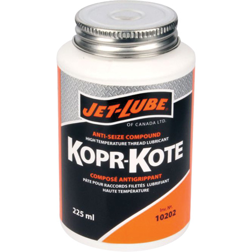 Compos&eacute; pour les colliers de forage et joints doutillage sur les chantiers p&eacute;trolif&egrave;res Kopr-Kote, 225 ml, Canette &agrave; dessus brosse, 450°F (232°C) Temp max. Absolute Business Supply