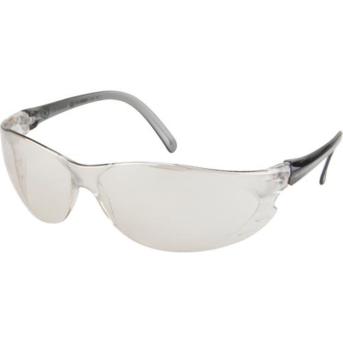 Lunettes de s&eacute;curit&eacute; s&eacute;rie Twister, Lentille Miroir int&eacute;rieur/ext&eacute;rieur, Anti-&eacute;gratignures, ANSI Z87+/R&eacute;pond ou surpasse la norme CSA Z94.3 Absolute Business Supply