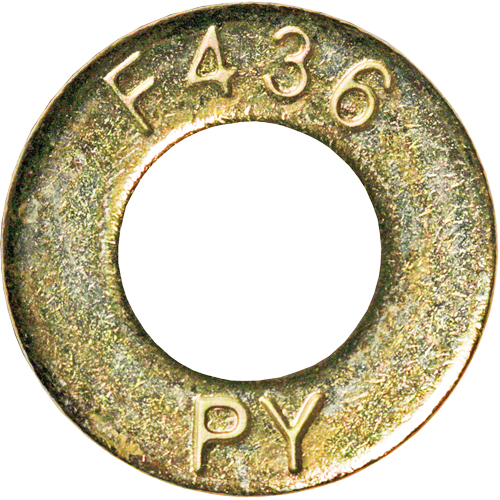 Structural Washer, 7/8", Yellow Zinc Absolute Business Supply