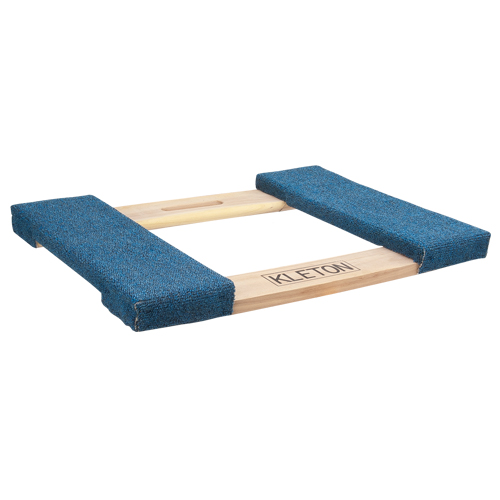 Carpeted Ends Hardwood Dolly Frame, Wood Frame, 18" W x 24" L, 900 lbs. Capacity Absolute Business Supply