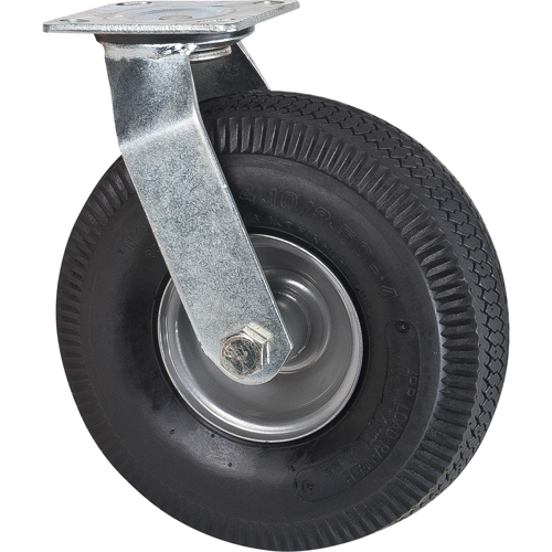 Heavy-Duty Platform Truck - Replacement Casters, Swivel, 10" (254 mm), Pneumatic, 400 lbs. (181 kg.) Absolute Business Supply
