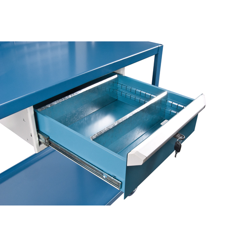 Mobile Service Cart, 2 Tiers, 24" W x 57" H x 40" D, 1200 lbs. Capacity Absolute Business Supply