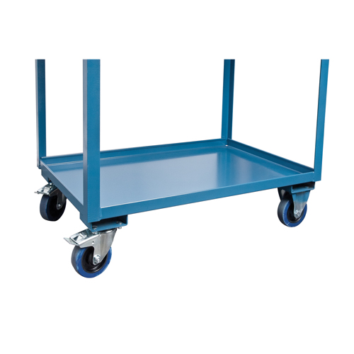 Mobile Service Cart, 2 Tiers, 24" W x 57" H x 40" D, 1200 lbs. Capacity Absolute Business Supply