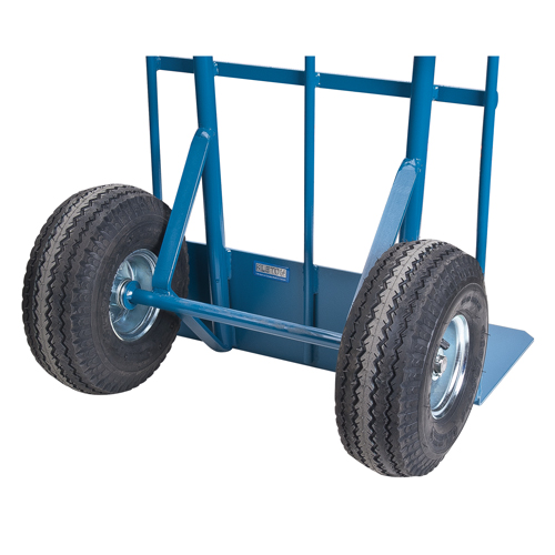 Load Retention Hand Truck, Dual Handle, Steel, 53" Height, 600 lbs. Capacity Absolute Business Supply