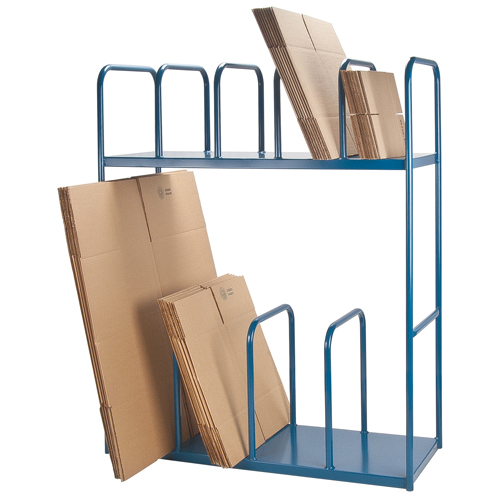 Support &agrave; deux niveaux pour boîtes de carton Absolute Business Supply