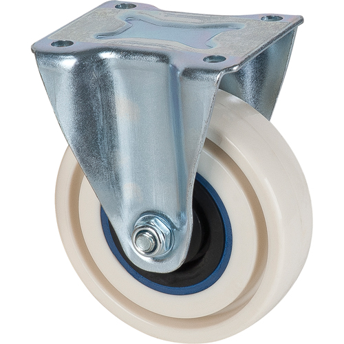 Sandwich Casters, Rigid, 5" (127 mm), Nylon, 440 lbs. (199.58 kg.) Absolute Business Supply
