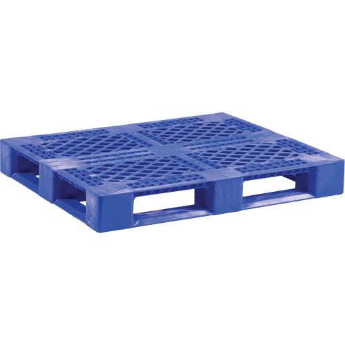 Medium-Duty Food Grade Plastic Pallet, 48" L x 40" W x 6-1/10" H, 4-Way Entry Absolute Business Supply