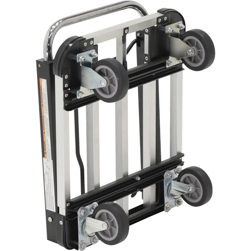 Chariot &agrave; plateforme repliable, Acier inoxydable, 300 lb, 28" lo x 16" la, Hauteur 33-1/2" Absolute Business Supply