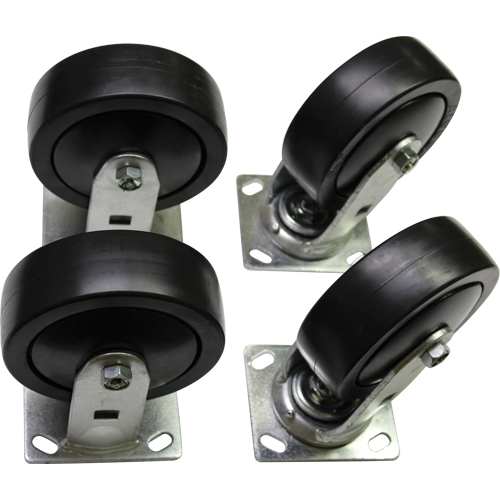 Ensemble de roulettes pour conteneur autobasculeur Absolute Business Supply