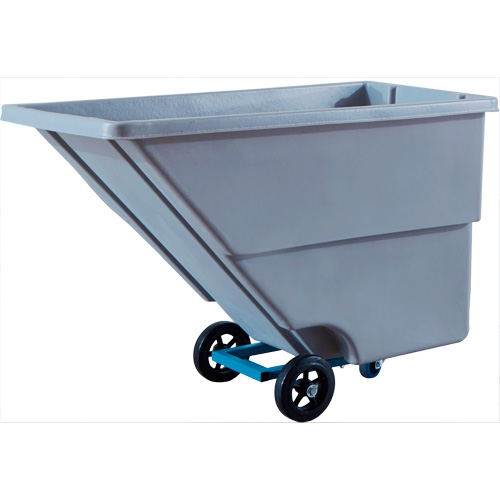 Tilt Truck, Polyethylene, 0.625 cu. yd., 500 lbs. Load Capacity Absolute Business Supply