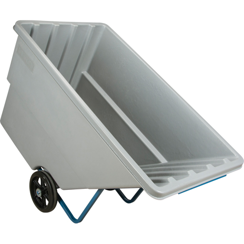 Tilt Truck, Polyethylene, 1.1 cu. yd., 1250 lbs. Load Capacity Absolute Business Supply