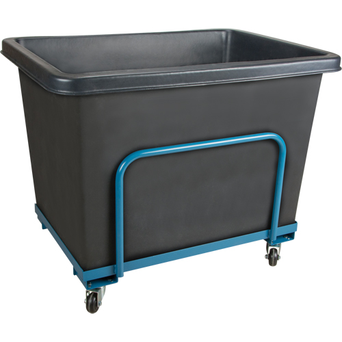 Chariot-caisse en &agrave; parois effil&eacute;es, Poly&eacute;thyl&egrave;ne, 43" lo x 30" la x 33" h, Volume 16 pi³, Capacit&eacute; 800 lb Absolute Business Supply