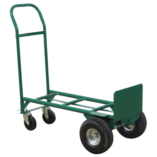 Diable convertible &eacute;conomique Greenline, Acier, Capacit&eacute; 600 lb Absolute Business Supply