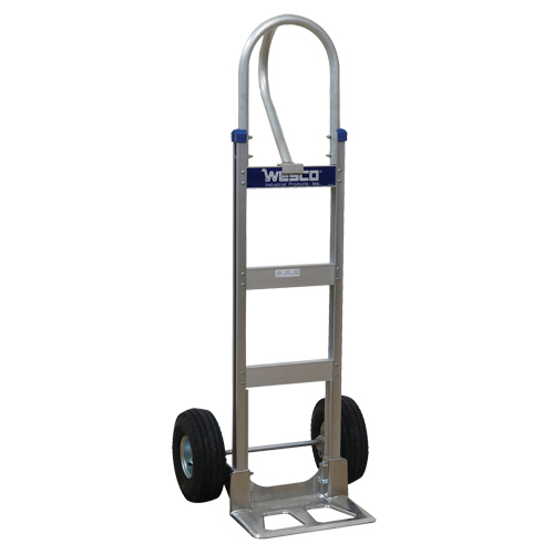 Cobra-Lite Hand Truck - 410-T14-P, P-Handle Handle, Aluminum, 52" Height, 600 lbs. Capacity Absolute Business Supply