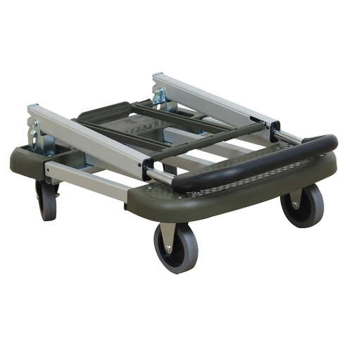 Chariot &agrave; plateforme t&eacute;l&eacute;pliante, Aluminium, 330 lb, 29-1/2" lo x 17-1/2" la, Hauteur 36-1/2" Absolute Business Supply